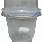 PP (Polypropylene) 150ml Polypropylene Ice Cream Cup, Color : White