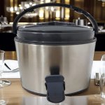 Polished 3 Litre Stainless Steel Water Jug, Shape : Round