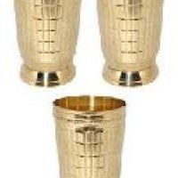 Brass Glass Set