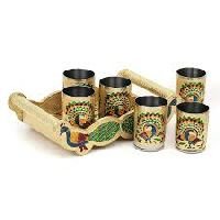 Meenakari Serving Tray