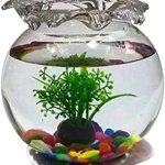 4 Inch Round Glass Fish Bowl