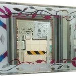 5mm Multicolor Glass Mirror, Packaging Type : Box For Bathroom