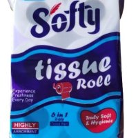 6 In 1 Toilet Tissue Paper Roll