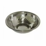 Gsp 6 Inch Stainless Steel Bowl, Color : Silver