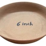 Plain 6 Inch Terracotta Plates For Serving Food