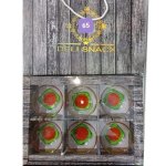 Transparent Round 6 Piece Gift Glass Bowl Set, Size : 3inch