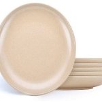 8 Inch Round Eco Friendly Rice Husk Plate