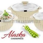 Alaska Stainless Steel Casserole Set