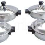 Alpine Dish Set With Bakelite Handle - 4 Pcs