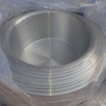 Round Mirror Polish Aluminium Tope, For Cooking, Size : Standard