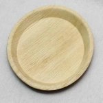 Areca Leaf Biodegradable Plate, Color : Brown for Used Party