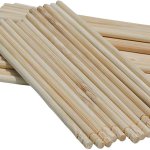 Bamboo Stirrer, Color : Natural