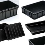 Polypropylene Copolymer Dustbin for Industrial Waste Disposal