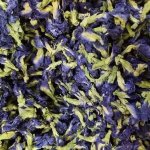 Natural Dried Aparajita Flowers, For Decoration, Color : Blue