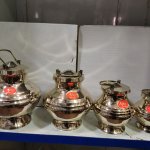 Yellow Polished Brass Gangajali Kalash, For Temple, Style : Indian