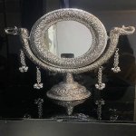 Glass Polished German Silver Mirror 12x18 Inch for Interior, Home