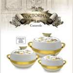 Thermoware Plastic Casserole Set, Color : White