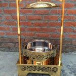 Stainless Steel Chefing Dishes, Capacity : 8 Liters for Food Serving