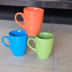 Coffee Mugs, Color : White, Black, Blue, Red, Green