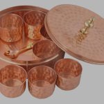 Copper Spice Box, Color : Golden, Weight : 950 Gm