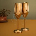 250 Gms Copper Wine Glass Set, For Drink, Size : Standard