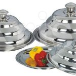 Deluxe Kozi Dish With Step Cover, Certification : ISO-9001:2015, SGS, TUV, INTERTEK, CRISIL, SEMTA