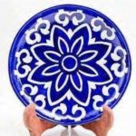 Printed Dinner Plates, Shape : Round For Home