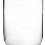 Fortuna Dissolution Glass Bowl, Color : Tranceparent for Laboratory