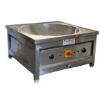 Modern Polished Stainless Steel Electric Kadai