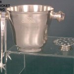 Round Metal EPNS Ice Bucket, For Kitchenware, Size : Multisizes