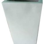 Matt Fiberglass Planter, For Outdoor Use, Indoor Use, Decoration, Packaging Size : 10 Pieces