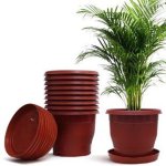 Polished Flower Pots, Size : Custom
