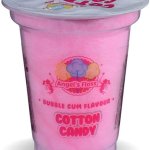Cotton Candy Plastic Glass, Color : Multicolor