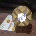 Polished Golden Brass Gas Regulator Part