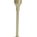 Golden Table Top Aluminium Candle Holder 12.8X12.8X30 Cm