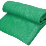 Plain Green Construction Cloth Net, Technics : Machine Made
