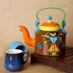 Hand Painted Tea Kettle Set, Capacity : 3-5L