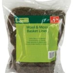 Wool & Moss Hanging Basket Liner, Shape : Rectangle