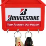 House Shaped Plastic Key Hanger