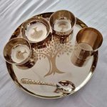 Kansa Bronze Thali Set 11.5