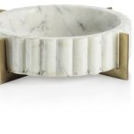 Natural Stone Dog Feeding Bowl Contemporary