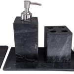 Granite Printed Marble Bathroom Set