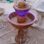 Non Polished Marble Indoor Fountain, For Amusement Park, Garden, Outdoor, Public Attraction Places