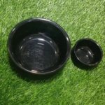 Plain Melamine Serving Bowl Set, Color : Black