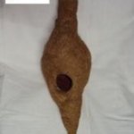 Customized Natural Cocofibre Bird Nest, Color : Brown