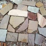 Natural Garden Stepping Pathway Sandstone