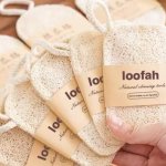 Natural Loofah Dish Scrub 7mm, 12mm, 15mm