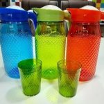 Million Ware Plastic Water Jug, Color : Multicolor