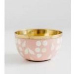 Polished Pink Mother of Pearl Bowl 4x3 Inch