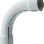 Polished PVC Fabricated Bend Pipe, For Gas, Sewage, Supplying Water